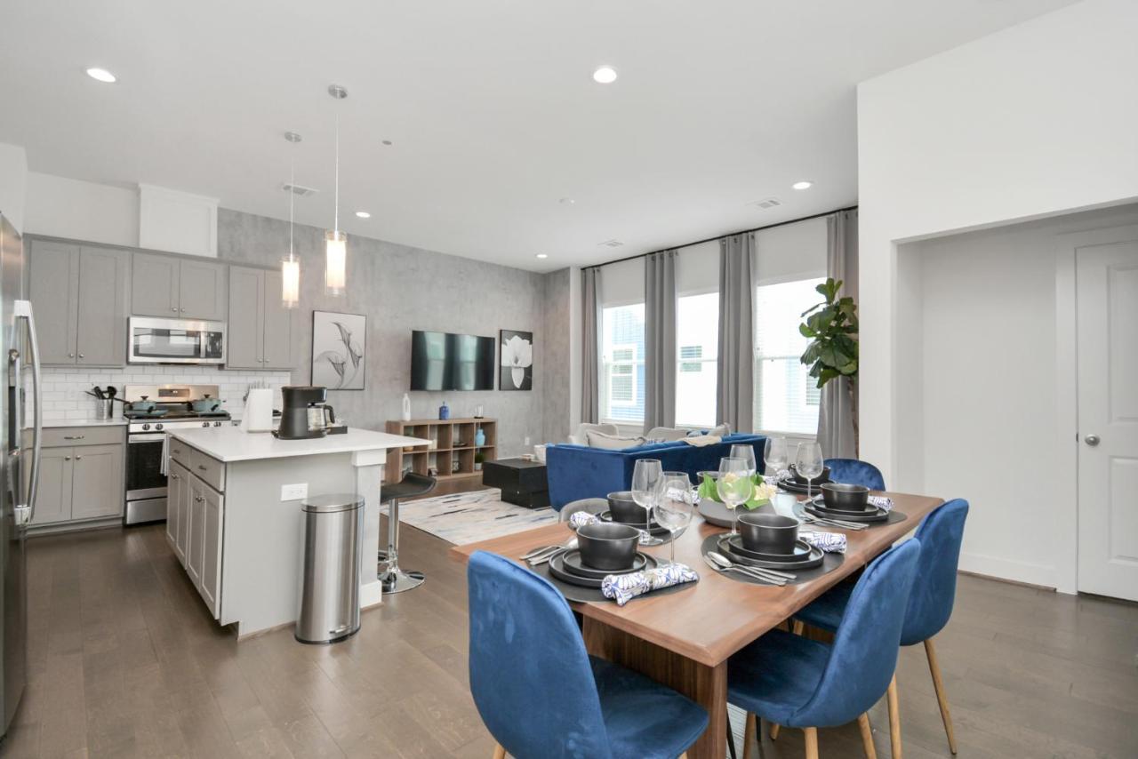 Casa Azure - New Modern 3 Bedroom Med Center, Nrg, Uh 휴스턴 외부 사진