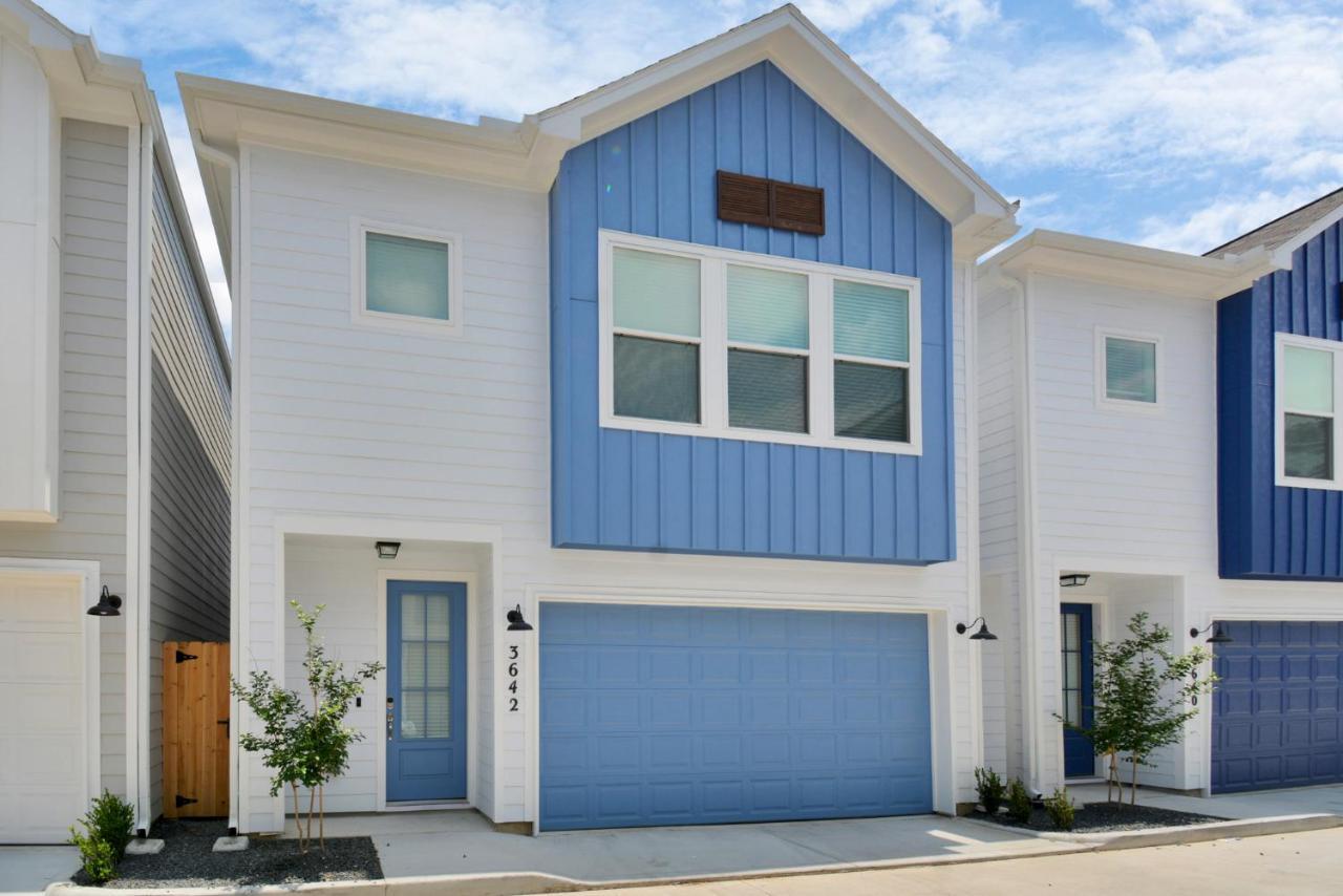 Casa Azure - New Modern 3 Bedroom Med Center, Nrg, Uh 휴스턴 외부 사진