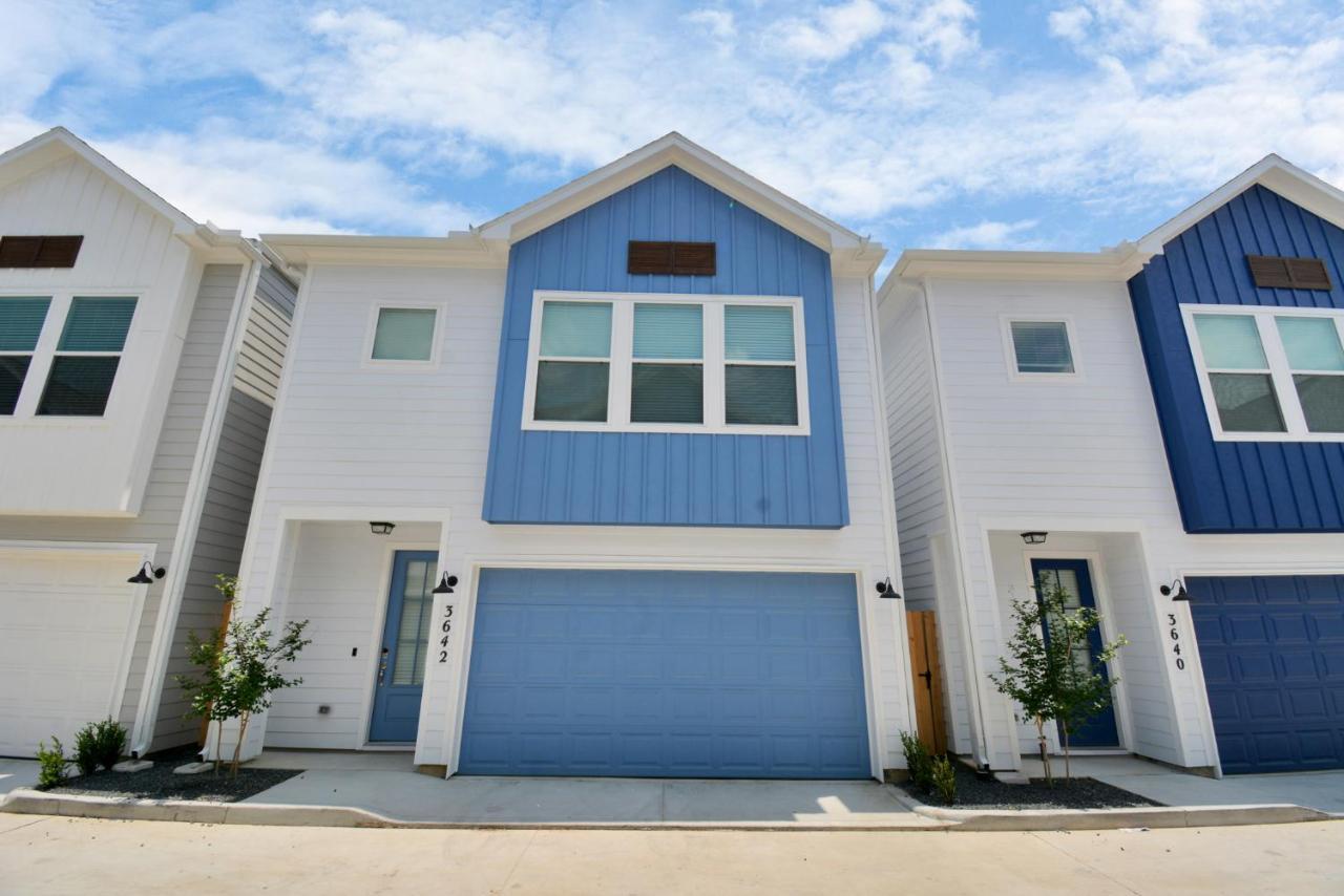 Casa Azure - New Modern 3 Bedroom Med Center, Nrg, Uh 휴스턴 외부 사진