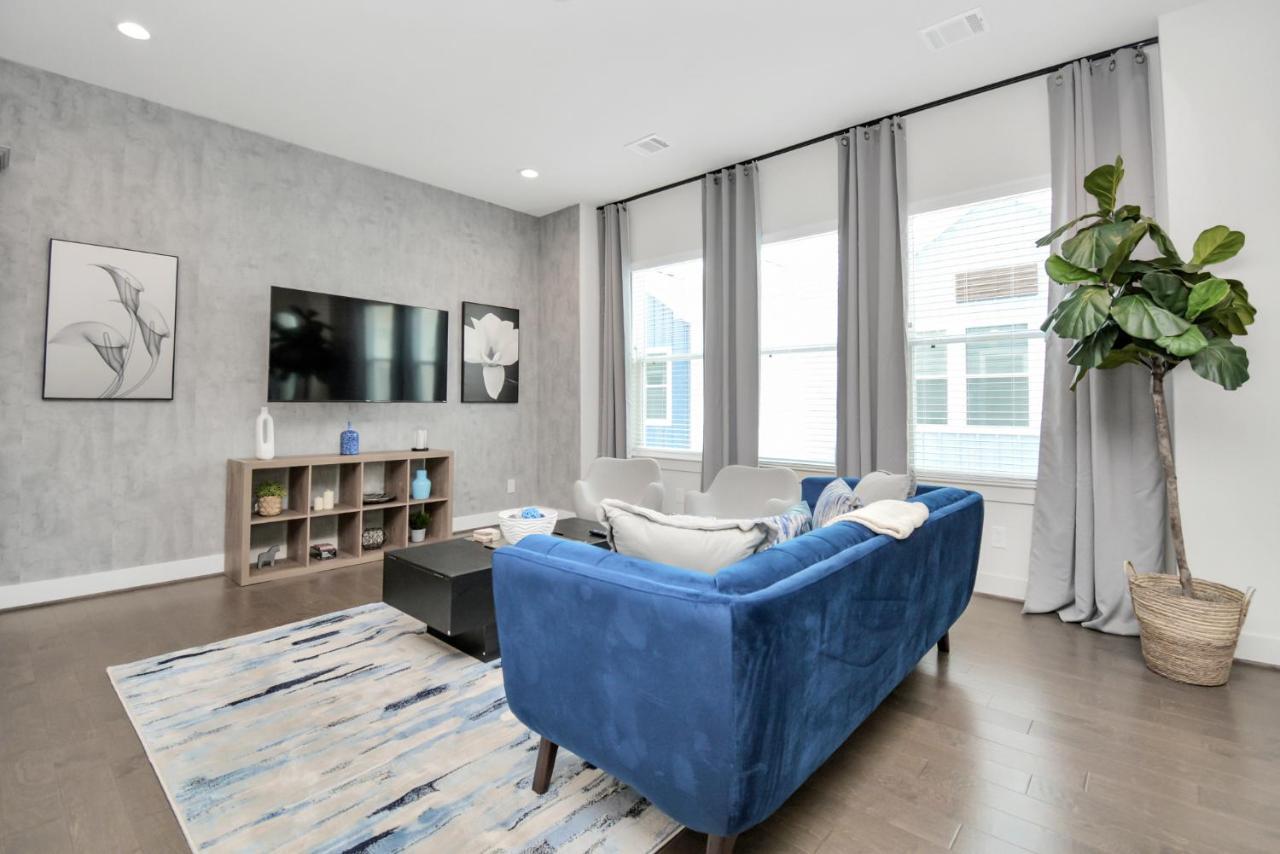 Casa Azure - New Modern 3 Bedroom Med Center, Nrg, Uh 휴스턴 외부 사진
